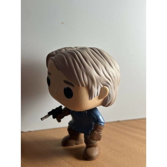 Star Wars Funko Pop Han Solo Figure #86 Snow Gear The Force Awakens Loose No Box - Picture 7 of 8